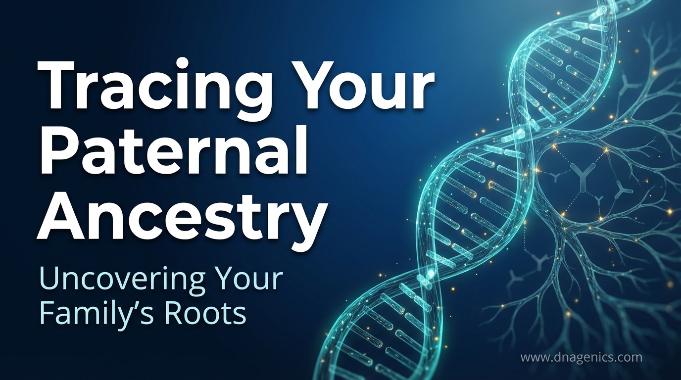 Cover image for Tracing Your Paternal Ancestry: Uncovering Your Family's Roots